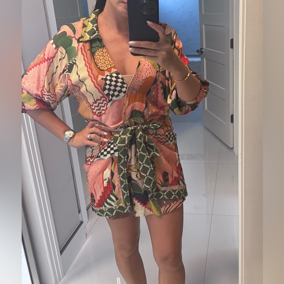 FARM Rio Colorful Patterned Dress - Picture 2 of 8